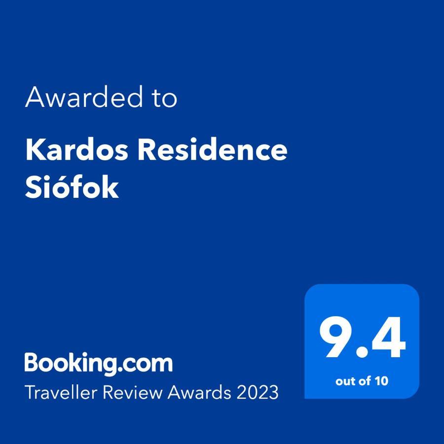 Kardos Residence Siófok Extérieur photo